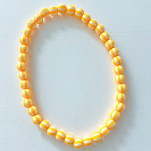 Kralenketting beachball geel